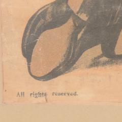 A rare framed antique English First Aid poster circa 1900  - 3060622