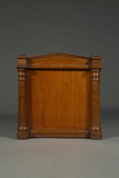 A rare mahogany and engraved brass inlaid collectors cabinet - 4536427