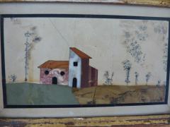 A rare pair of Italian pietra dura panels Tuscany 18th century - 1368838