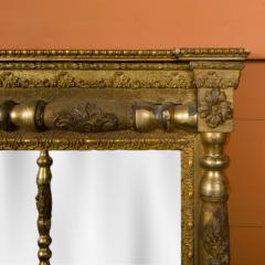 A richly carved giltwood Trumeau mirror 19th C - 2170087