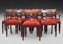 A set of 12 Regency Mahogany Dining Chairs - 4495115