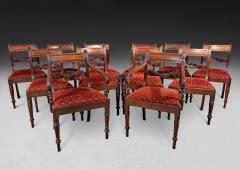 A set of 12 Regency Mahogany Dining Chairs - 4495136