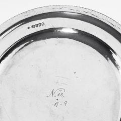 A set of 24 George III silver dinner plates by Naphtali Hart 1801 - 1609674