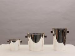 A set of 3 Fine 1970s Silver Plated Buckets - 3614396