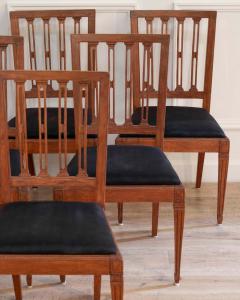A set of 6 period Gustavian Scandinavian Chairs - 4506686