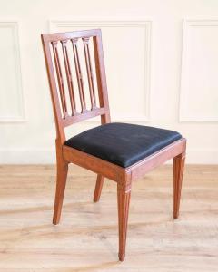 A set of 6 period Gustavian Scandinavian Chairs - 4506687