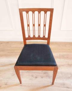 A set of 6 period Gustavian Scandinavian Chairs - 4506694