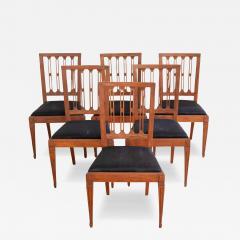 A set of 6 period Gustavian Scandinavian Chairs - 4508329