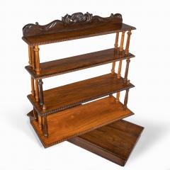 A set of Anglo Ceylonese specimen wood campaign wall shelves in a travelling box - 1724101