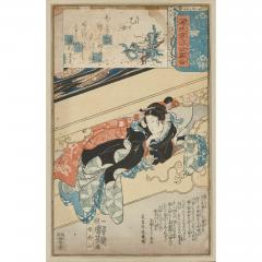 A set of eight Japanese Meiji Era woodblock prints - 3159874