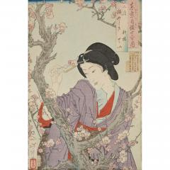 A set of eight Japanese Meiji Era woodblock prints - 3159882