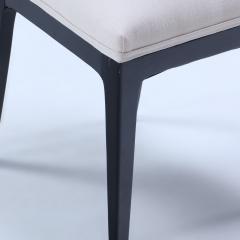 A set of four ebonized dining chairs in the manner of Parzinger circa 1950  - 3276913