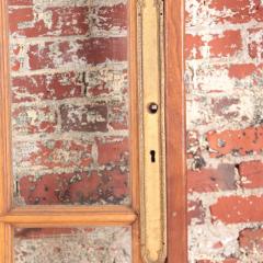 A set of four panel oak entry doors C 1900  - 2706685