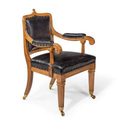 A set of six Gothic oak dining chairs - 1323187