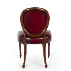 A set of ten Victorian mahogany dining chairs in the style of Hepplewhite - 3839266