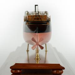 A shipyard model of the liner Nippon Moru dated 1898 - 3720578
