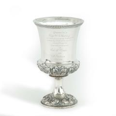 A silver goblet presented to Captain W G Hackstaff 1830 - 3335454