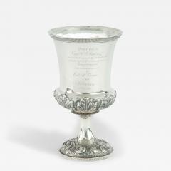 A silver goblet presented to Captain W G Hackstaff 1830 - 3341726