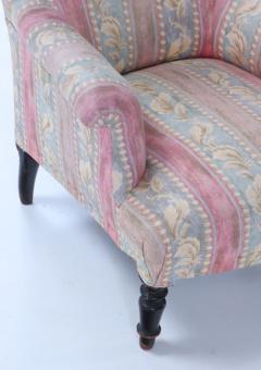 A similiar pair of French Napoleon III library chairs circa 1860  - 3408939