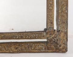 A small Dutch style brass repouse mirror circa 1890  - 3404105