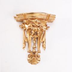A small French gilt and carved wood wall mounted shelf circa 1880  - 3448225