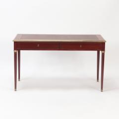 A small mahogany bronze mounted Louis XVI style writing desk C 1940  - 2538244