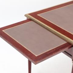 A small mahogany bronze mounted Louis XVI style writing desk C 1940  - 2538246
