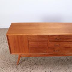 A stunning Mid Century Modern zebra wood sideboard C 1950  - 4228119