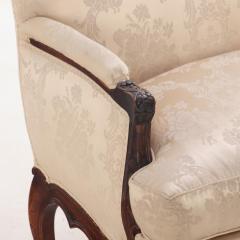 A sumptuous Louis XV Marquis bergere armchair C 1900  - 3941219