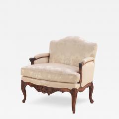 A sumptuous Louis XV Marquis bergere armchair C 1900  - 3944277