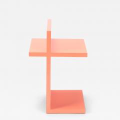 A t Orange Lacquered Side Table designed by Maximilian Eicke for Max ID NY - 2533974