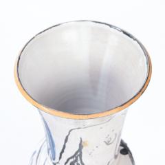 A tall ceramic vase by Anette Wandrer Germany c 2000  - 2767805