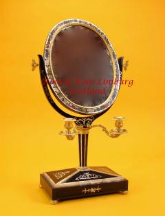 A very decorative and original Russian French dressing mirror - 3255224