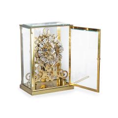 A very fine mid Victorian skeleton clock by Johnston of London - 3929973