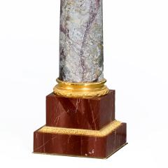 A very fine pair of antique Napoleon III marble classical columns - 822866