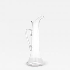 A very large fine English glass water ewer or decanter - 3057061