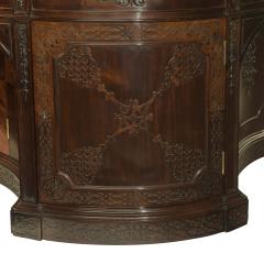 A very large mahogany centrepiece partners desk in the Chippendale style - 2874105