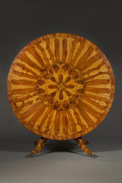 A very rare large regency laburnum center or breakfast table - 4513051