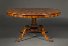 A very rare large regency laburnum center or breakfast table - 4513053