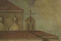 A very rare view of the fa ade of the Pontificio Santuario della Scala Santa - 4518346