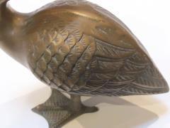 A whimsical set of 3 American 1960s brass pelicans - 816462