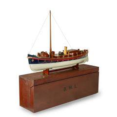 A working model of a motor lifeboat by Bassett Lowke - 3723804