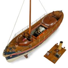 A working model of a motor lifeboat by Bassett Lowke - 3723807