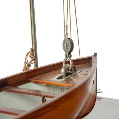 A working model of a ship s personnel lifeboat on davits - 3714618