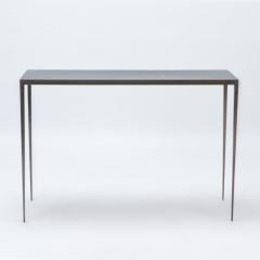 A wrought iron console with bronze wash top Contemporary  - 2931710