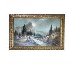 A19th c American Oil Painting of Yosemite - 3726166