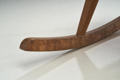 AB by M belfabrik Pine Rocking Chair Sweden 1940s - 2245417