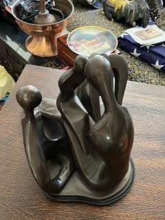 ABSTRACT MODERNIST FIGURAL BRONZE - 2606956