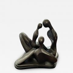 ABSTRACT MODERNIST FIGURAL BRONZE - 2613633