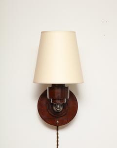 AERO Turned Mahogany Sconce - 2421696